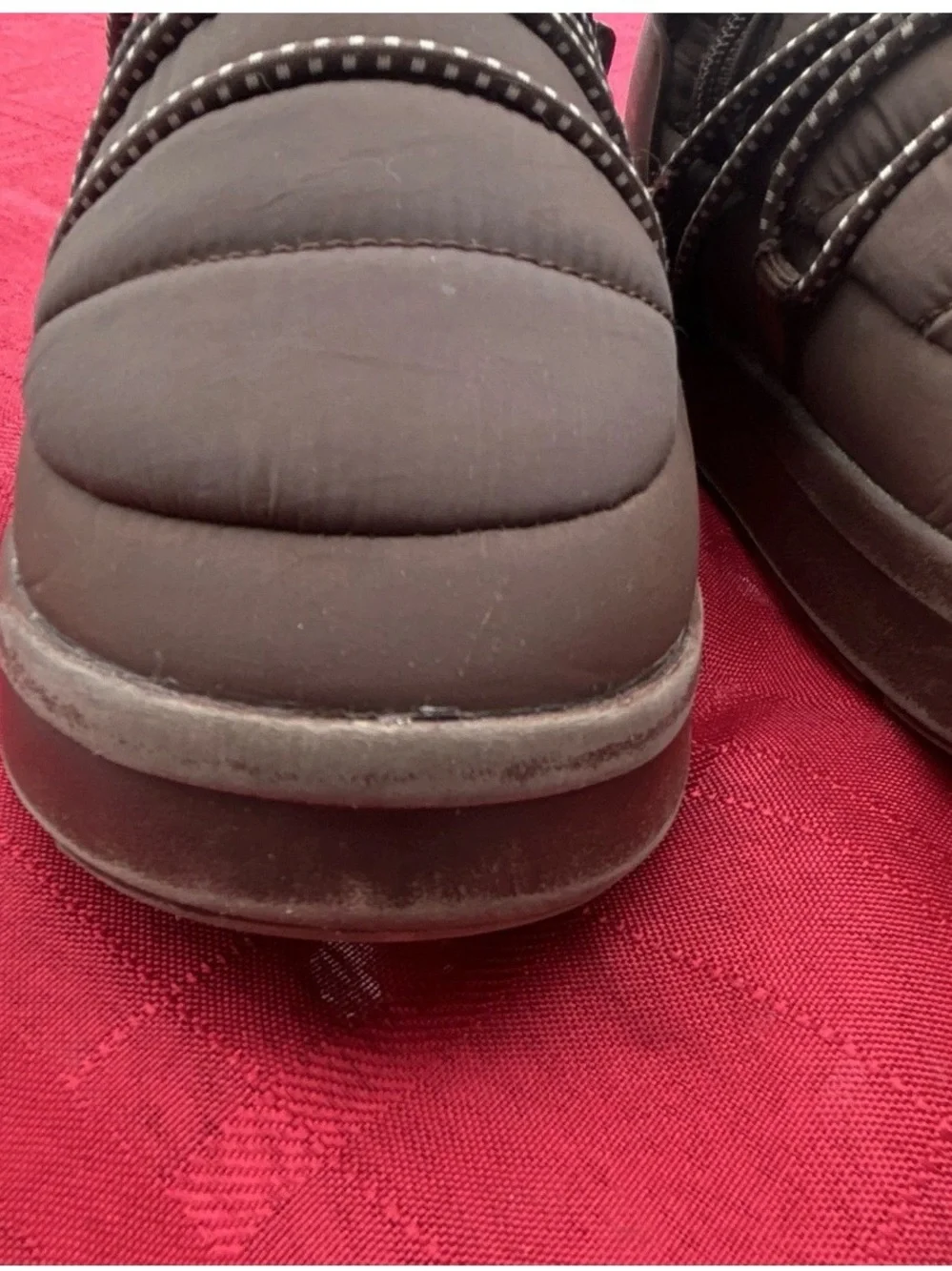 Zara Kids Brown Faux-Sherpa Winter Boots